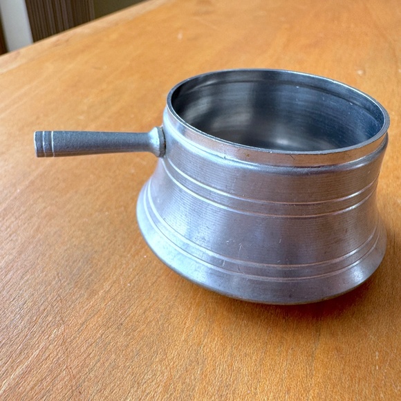 Mini Pewter Cup with Handle, SMR Italy, Vintage - Picture 6 of 10